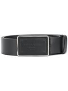 Dolce & Gabbana Brand Embossed Belt - Black