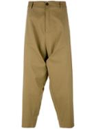 Société Anonyme Sauvage Summer Trousers, Adult Unisex, Size: Large, Brown, Cotton/viscose