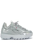 Fila Chunky Heel Sneakers - Silver