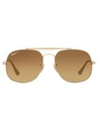 Ray-ban Square Frame Sunglasses - Brown