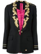 La Condesa 'smoking Comandante' Jacket, Women's, Size: 38, Black, Polyester/viscose/virgin Wool
