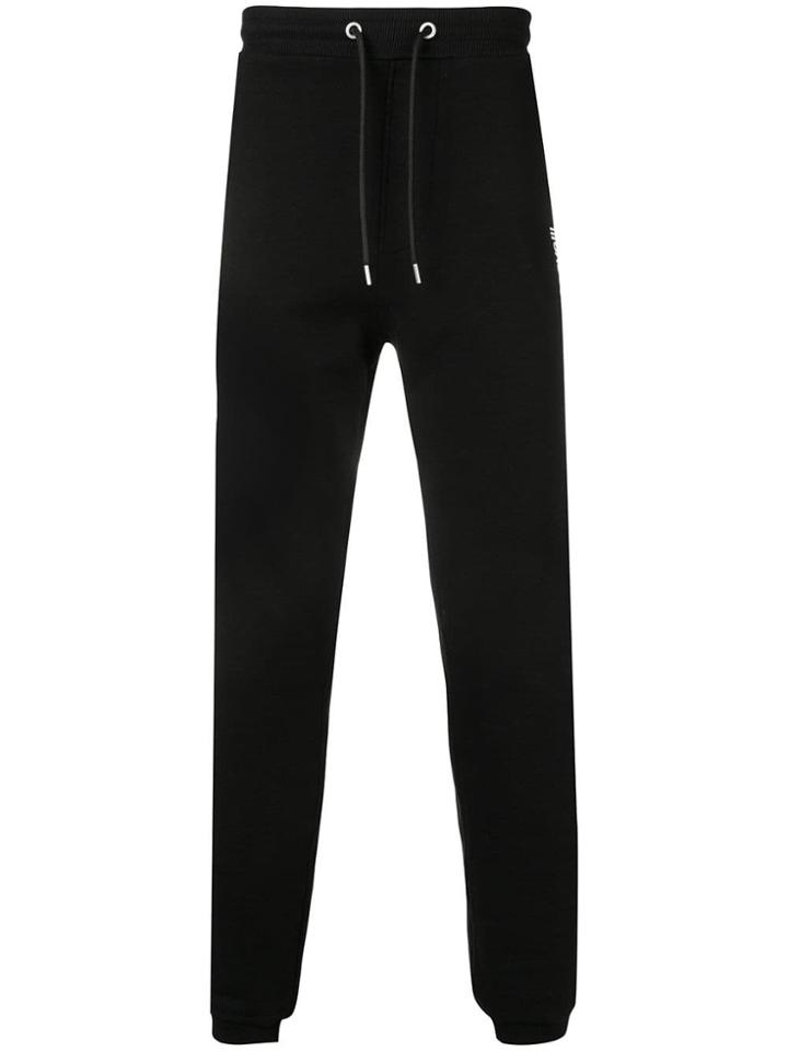 Just Cavalli Logo Track Pants - Black
