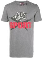 Plein Sport Tiger Logo T-shirt - Grey