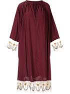 Tu Es Mon Trésor Dandelion Maxi Dress - Red