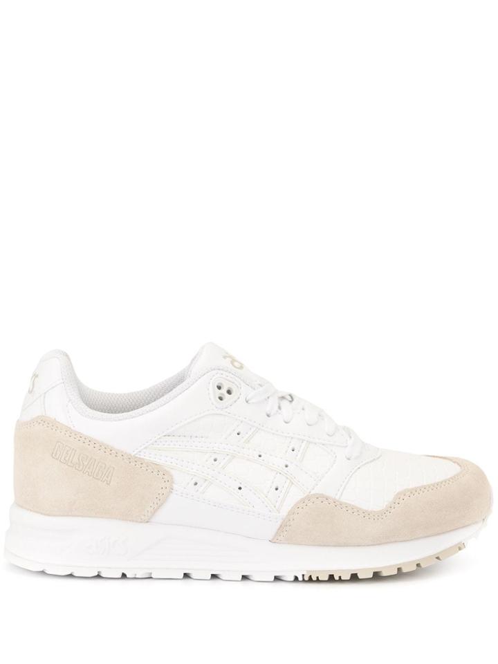 Asics Gelsaga Suede Trainers - White