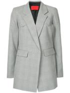 Strateas Carlucci Western Chest Blazer - Grey