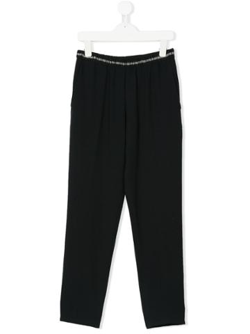 Hartford Kids Elasticated Waist Trousers - Blue