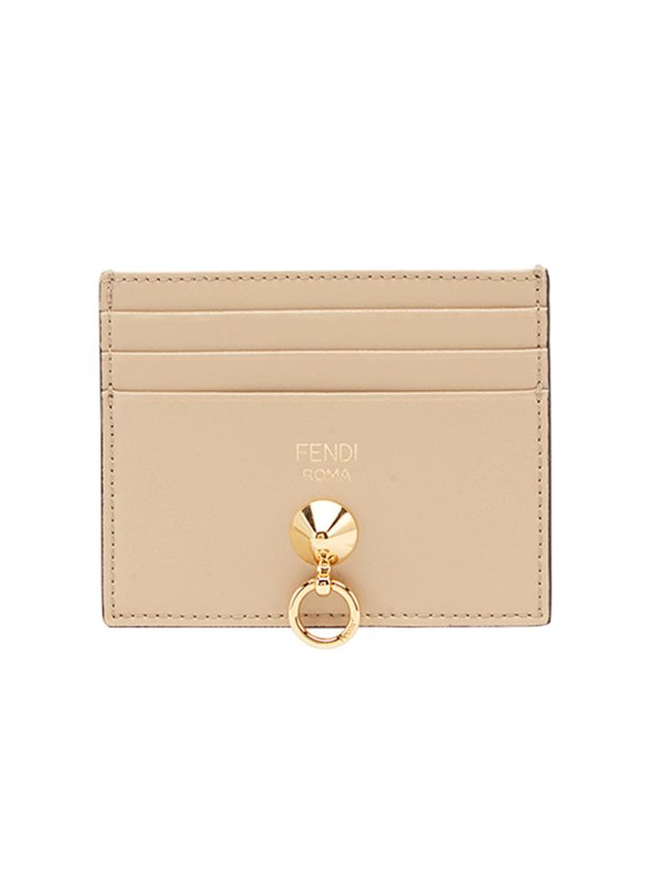 Fendi Flat Card Holder - Nude & Neutrals