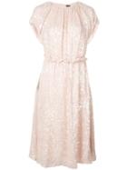 Adam Lippes Sequined Midi Dress - Pink