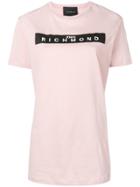 John Richmond Studded Logo T-shirt - Pink