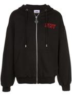 Gcds Cat Print Hoodie - Black