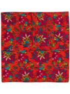 Twin-set Abstract Print Scarf - Red