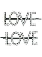 Ashley Williams Love Hair Pins - Black
