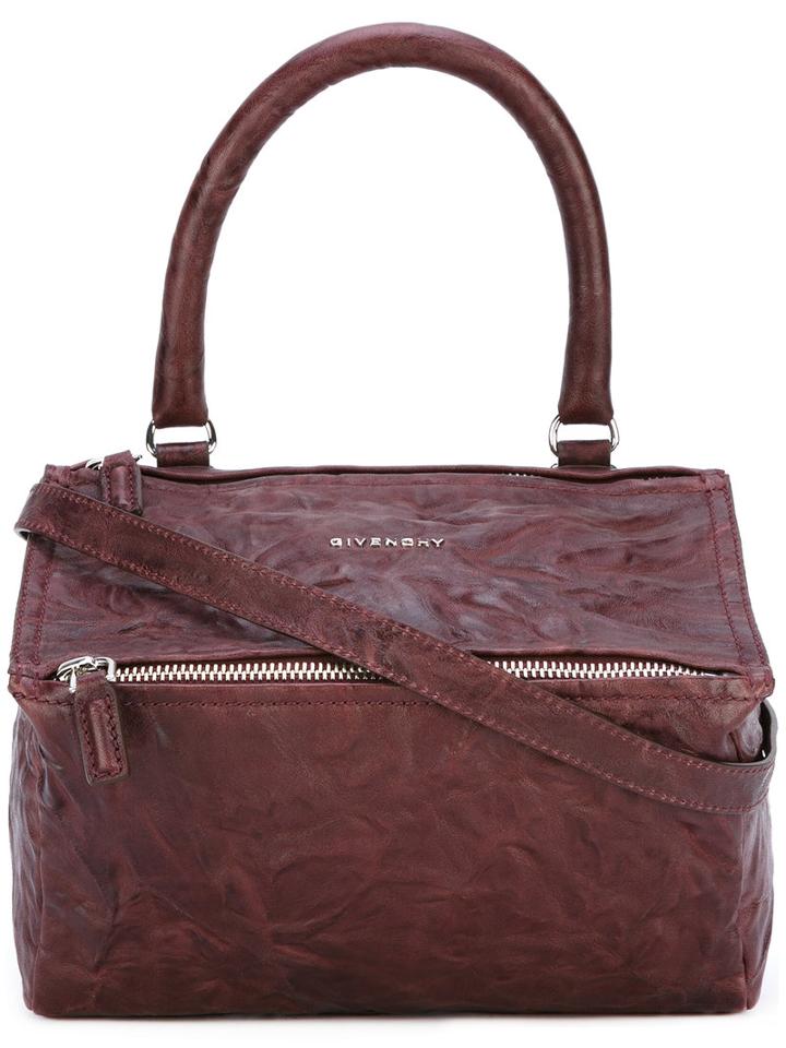 Givenchy - Small Pandora Tote - Women - Sheep Skin/shearling - One Size, Women's, Red, Sheep Skin/shearling