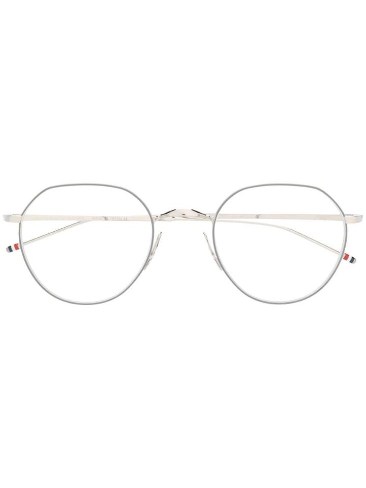 Thom Browne Eyewear Glasses - Silver