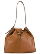 Emanuel Ungaro Bucket Shoulder Bag, Women's, Brown, Leather
