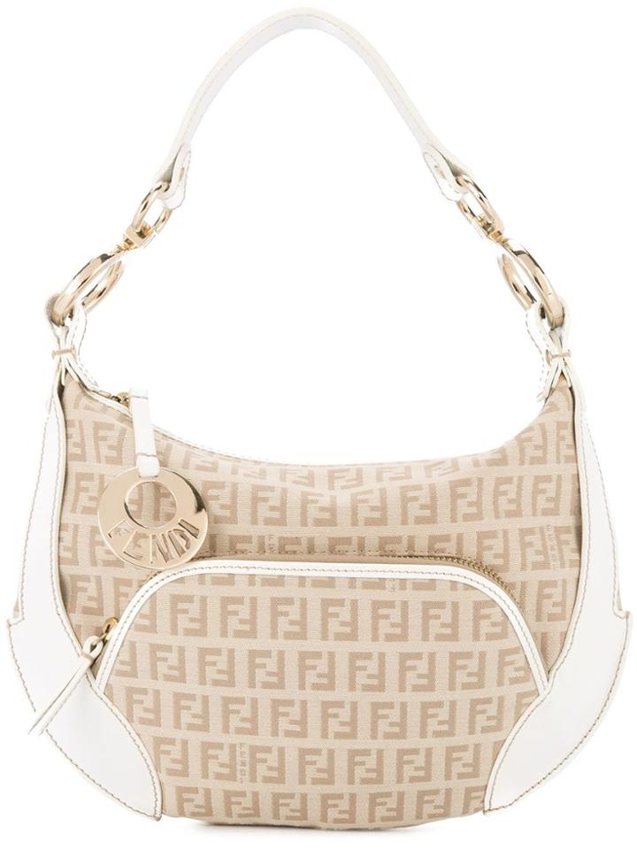 Fendi Vintage Zucchino Hobo Shoulder Bag - Brown