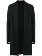 Devoa Long Cardigan - Black