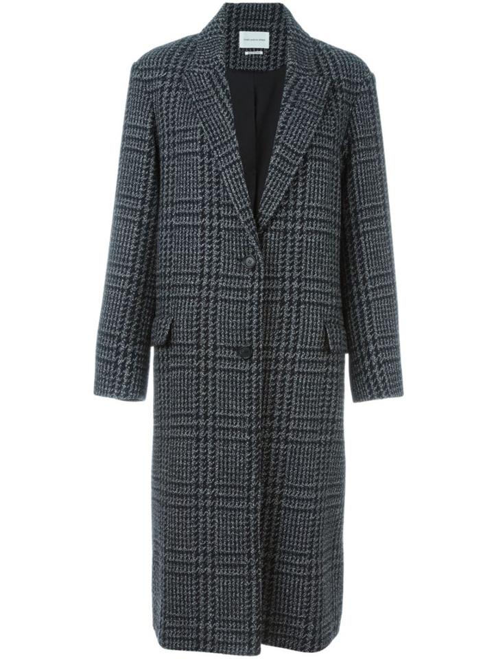Isabel Marant Étoile 'garth' Coat, Women's, Size: 40, Black, Cotton/wool/polyester/polyamide