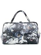 A.f.vandevorst Abstract Floral Print Holdall - Blue