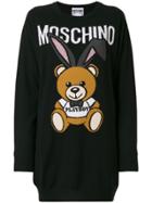 Moschino Playboy Bear Sweater - Black