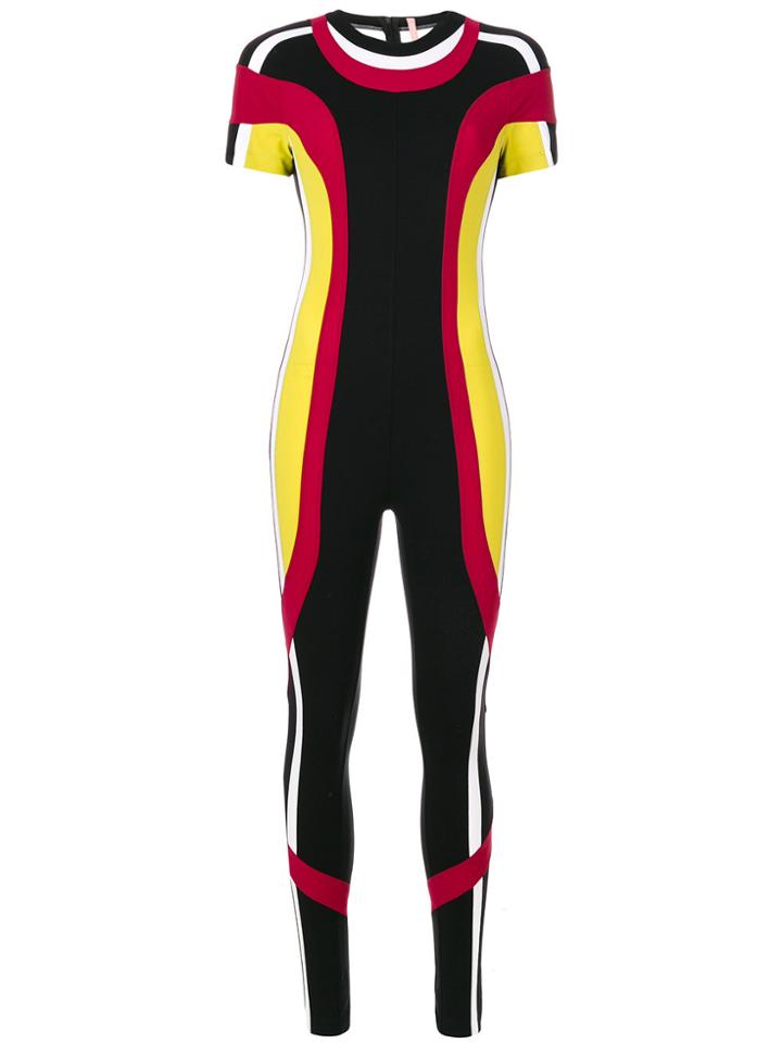 No Ka' Oi Colour Block Jumpsuit - Black