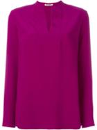 Etro Longsleeved Blouse, Women's, Size: 44, Pink/purple, Silk
