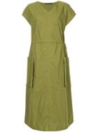 Sofie D'hoore Gathered Tie Waist Dress - Green