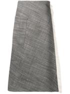 Sofie D'hoore Fringed Trim Long Skirt - Black