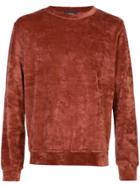 A.p.c. Long Sleeve Sweater - Red