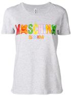 Moschino Swim Print T-shirt - Grey
