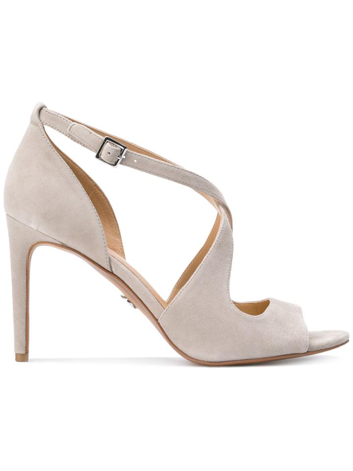 Michael Michael Kors Ankle Strap Sandals - Grey
