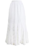 Love Shack Fancy Ali Skirt - White