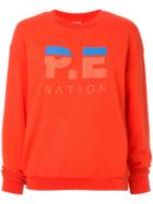 P.e Nation Hustler Sweatshirt - Yellow & Orange