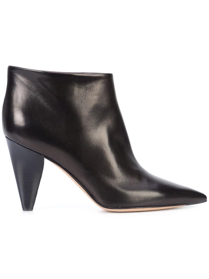 Derek Lam Maya Cropped Ankle Bootie - Black