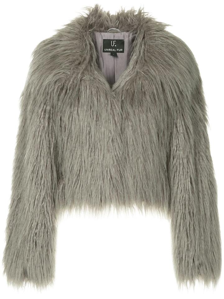Unreal Fur The Passage Of Venus Jacket - Grey
