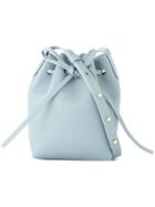 Mansur Gavriel Mini Bucket Shoulder Bag - Blue