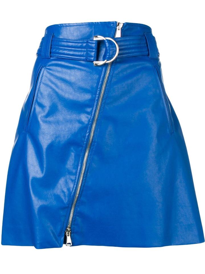 Pinko High-waisted Mini Skirt - Blue