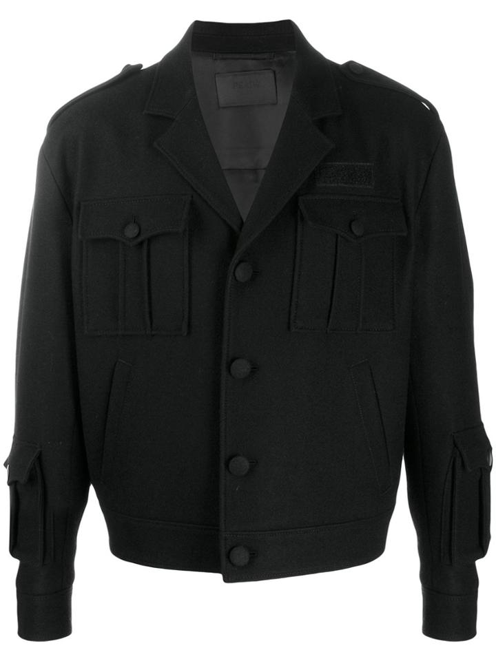 Prada Pocket-detailed Jacket - Black