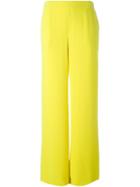 P.a.r.o.s.h. Wide Leg Trousers, Women's, Size: Small, Yellow/orange, Polyester