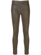 Ag Jeans Farrah Skinny Jeans - Brown