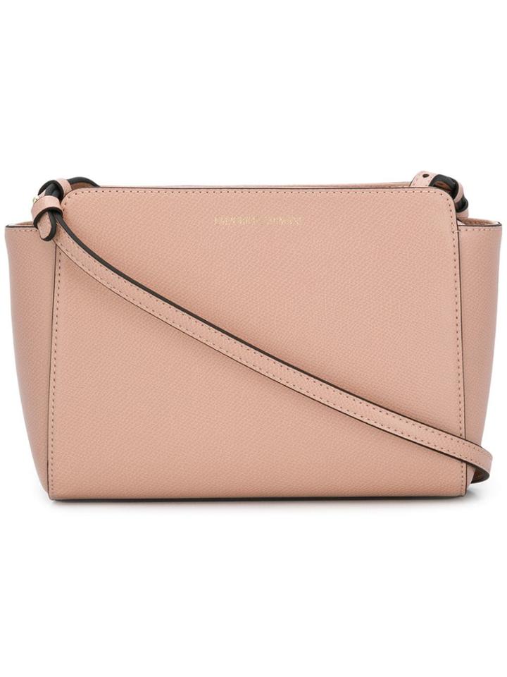 Emporio Armani Small Cross Body Bag - Pink & Purple