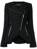 Kitx - Return Jacket - Women - Cotton/spandex/elastane/wool/tencel - 6, Black, Cotton/spandex/elastane/wool/tencel