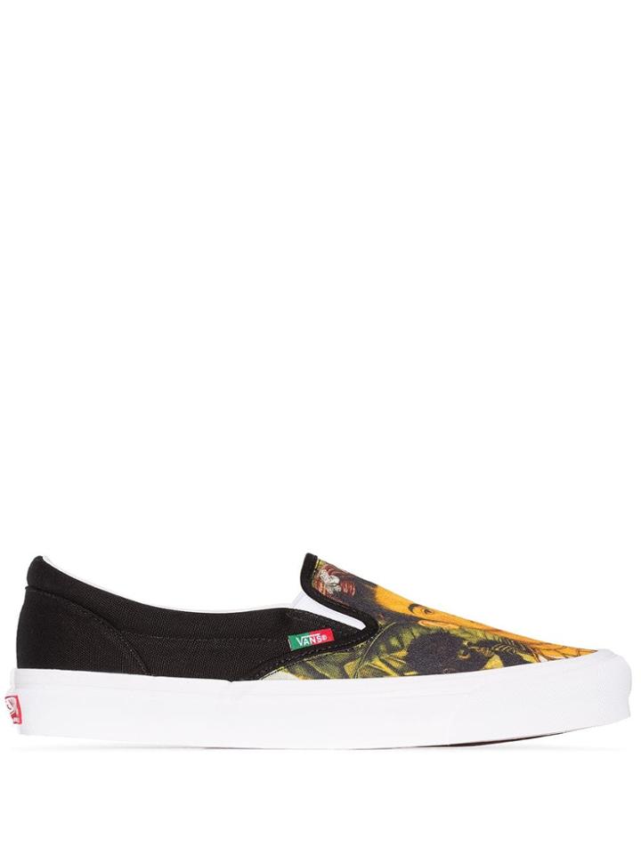Vans Frida Portrait Print Slip-on Sneakers - Multicolour