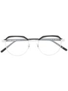 Saint Laurent Eyewear 'sl 124 001' Glasses - Metallic