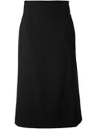 Jil Sander Vintage A-line Midi Skirt