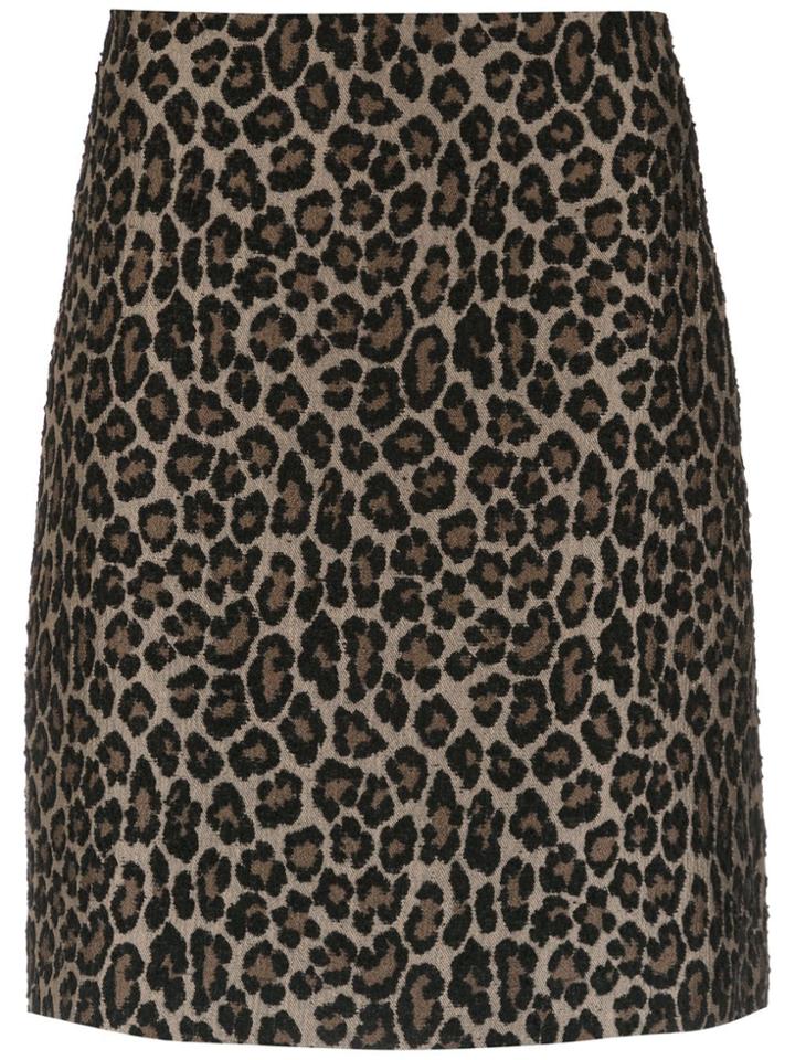 Nk Animal Print Skirt - Multicolour