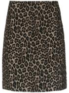 Nk Animal Print Skirt - Multicolour