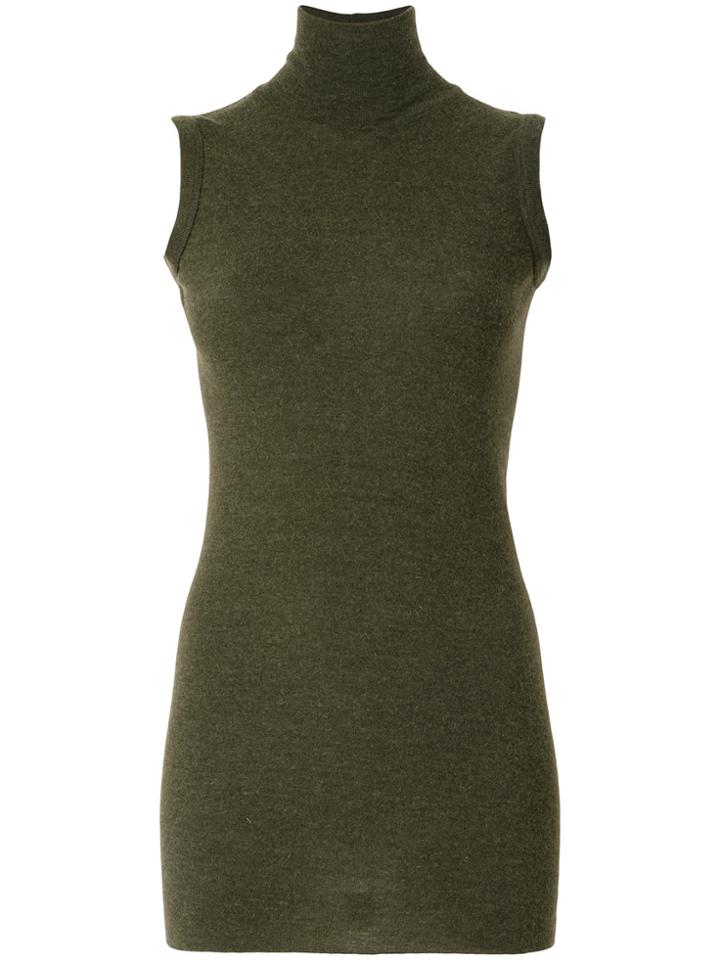 Rick Owens Lilies Lupetto Tank Top - Green