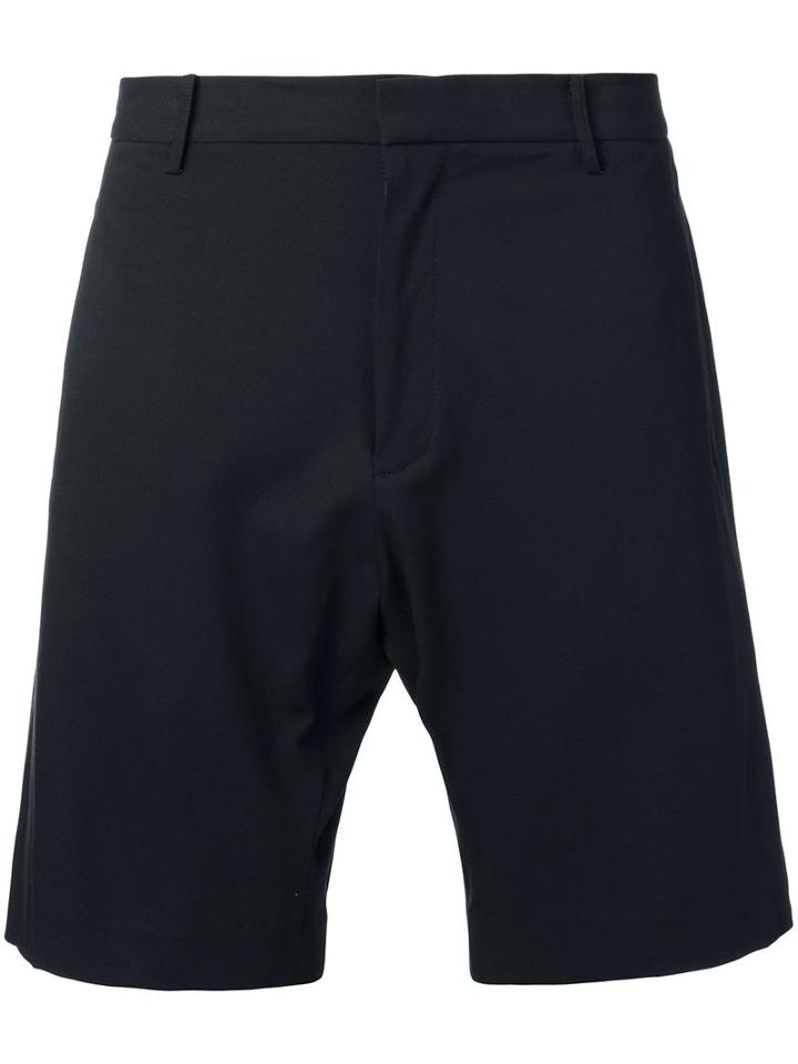 Bassike Tailored Shorts, Men's, Size: Xl, Black, Spandex/elastane/viscose/virgin Wool